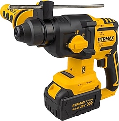 Rtrmax RTS5045HP Elektro Pnömatik Çift Akülü 4 Ah Kırıcı-Delici