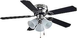 Rubenis RBT425 BLK Aydınlatmalı Tavan Vantilatörü
