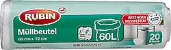 Rubin 60 lt Çöp Poşeti 20'li