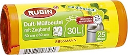Rubin Limon Kokulu 30 lt Çöp Poşeti 25'li