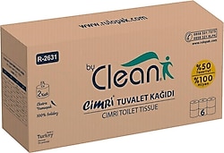Rulopak By Clean Cimri 4 kg 6'lı Tuvalet Kağıdı