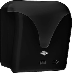 Rulopak Elite Autocut 21 cm Siyah Havlu Dispenseri