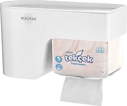 Rulopak Tekçek Multitask Beyaz Tuvalet Kağıdı Dispenseri