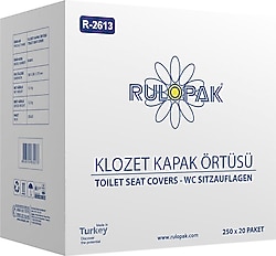 Rulopak R-2613 Klozet Kapağı Örtüsü 20x250 Yaprak