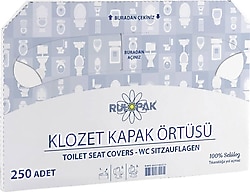 Rulopak R-2613 Klozet Kapağı Örtüsü 250 Yaprak
