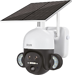 RXR C35 3 MP Solar Gece Görüşlü Güvenlik Kamerası