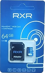 RXR SDHC Class 10 U1 64 GB Micro SD Kart