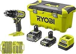 Ryobi RPD18-252TA127 Çift Akülü 2 Ah + 5 Ah Darbeli Matkap