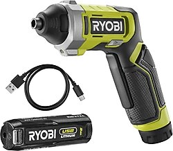 Ryobi RSD4-120T 4 V Tek Akülü 2 Ah Vidalama Makinesi