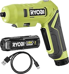 Ryobi RSDP4-120G 4 V Tek Akülü 2 Ah Vidalama Makinesi
