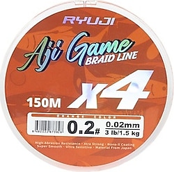 Ryuji Aji Game 4X 150 m 0.02 mm 1.5 kg İp Misina