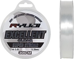 Ryuji Excellent 300 m 0.20 mm 2.5 kg Şeffaf Monofilament Misina