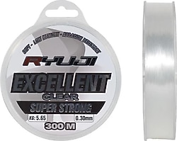 Ryuji Excellent 300 m 0.40 mm 9.5 kg Şeffaf Monofilament Misina
