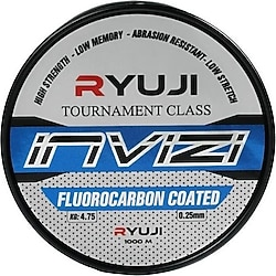 Ryuji Invizi 1000 m 0.35 mm 9.05 kg Fluorocarbon Misina
