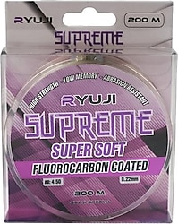 Ryuji Supreme 200 m 0.22 mm 4.5 kg Fluorocarbon Misina