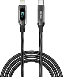 S-link Armor CL-030 1 m Type-C to Lightning Hızlı Şarj Kablosu