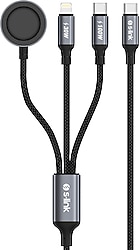 S-link Armor CLW-01 1.2 m 3in1 Hızlı Şarj Kablosu