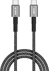 S-link Armor MCC-01 1 m Type-C to Type-C Hızlı Şarj Kablosu
