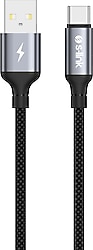 S-link Armor UC-01 1.2 m USB to Type-C Hızlı Şarj Kablosu