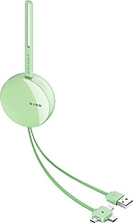 S-link SL-C2020 3in1 Yeşil Şarj Kablosu