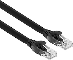 S-link SL-CAT606BK UTP 0.6 m Siyah CAT6 Patch Kablo