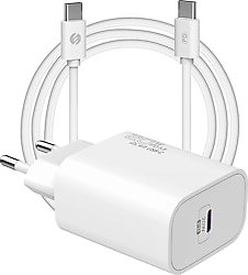 S-link SL-EC62TP 20 W Type-C Kablolu Hızlı Şarj Aleti
