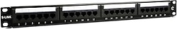S-link SL-F624 CAT6 24 Port Patch Panel