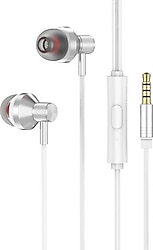 S-link SL-KU200 Beyaz Kablolu Kulak İçi Kulaklık