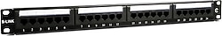 S-link SL-P624 CAT6 24 Port Patch Panel