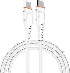S-link SW-C150 1 m Type-C to Type-C Hızlı Şarj Kablosu