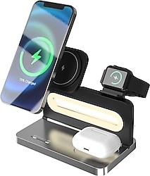 S-link SW-CWF120 3in1 MagSafe Kablosuz Şarj Aleti