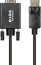 S-link SW-SGG44 1.8 m DisplayPort to VGA Dönüştürücü