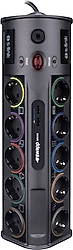 S-link Swapp SWV-PRZ010 1860 Joule USB'li 1.8 m 10'lu Akım Korumalı Priz