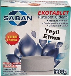 Saban Yeşil Elma Nem Alıcı 500 gr Yedek Tablet