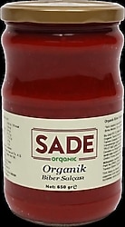 Sade Organik Biber Salçası 610 gr
