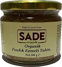 Sade Organik Fındık Ezmeli Tahin 300 gr