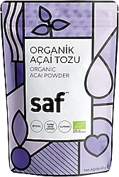Saf Nutrition Organik Açai Tozu 60 gr