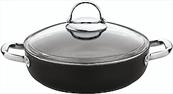 Saflon Titanium 24 cm Basık Tencere