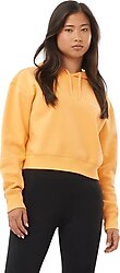 Salomon Chest Logo LC2524300 Kapüşonlu Sarı Kadın Sweatshirt