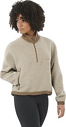Salomon Chroma Crop Yarım Fermuarlı Kadın Polar
