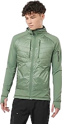 Salomon Elixir Hybrid Kapüşonlu Erkek Outdoor Mont