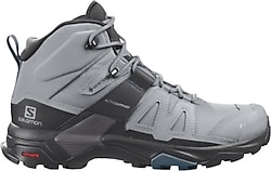 Salomon X Ultra 4 Mid Gore-Tex L41624900 Su Geçirmez Açık Gri