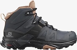 Salomon X Ultra 4 Mid Gore-Tex L41295600 Su Geçirmez Antrasit Kadın Outdoor Bot