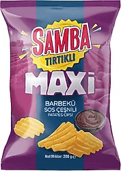 Samba Tırtıklı Barbekü Patates Cipsi 200 gr