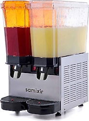 Samixir Klasik Twin 40.SS 20+20 lt Fıskiyeli İçecek Soğutucu