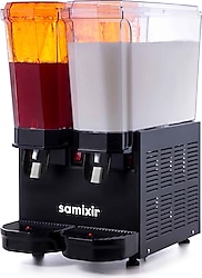 Samixir Klasik Twin 40.SM 20+20 lt Fıskiyeli+Karıştırıcılı İçecek Soğutucu