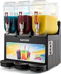 Samixir Triple Allure SLUSH36.BA Siyah 12+12+12+ lt Buzlaş Makinesi