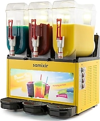 Samixir Triple Allure SLUSH36.YA Sarı 12+12+12+ lt Buzlaş Makinesi