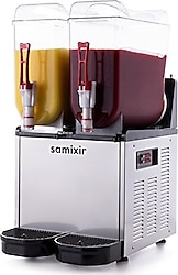 Samixir Twin SLUSH24.I 12+12 lt Inox Buzlaş Makinesi