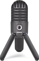Samson Meteor Mic Titanyum Siyah USB Stüdyo Mikrofon